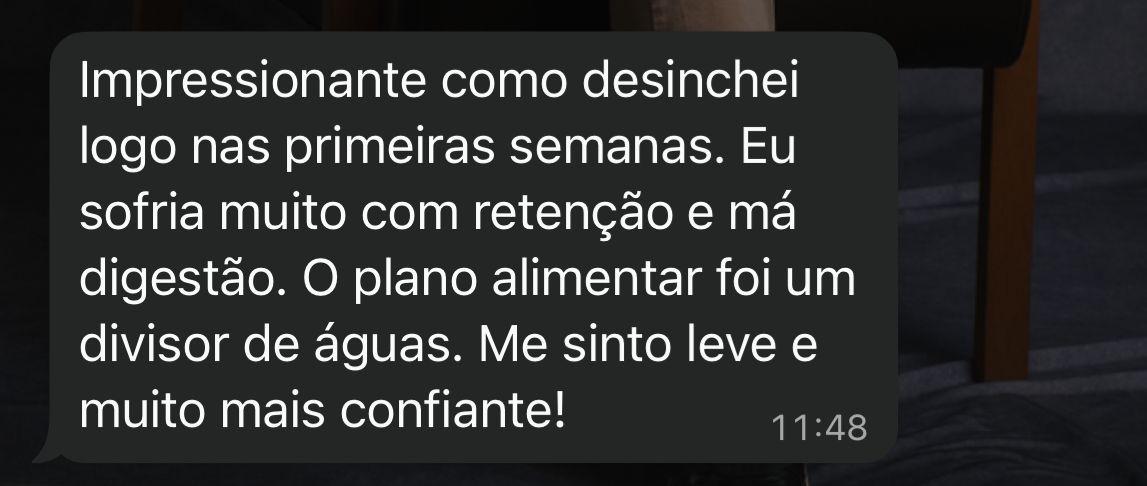 Depoimento de cliente satisfeito